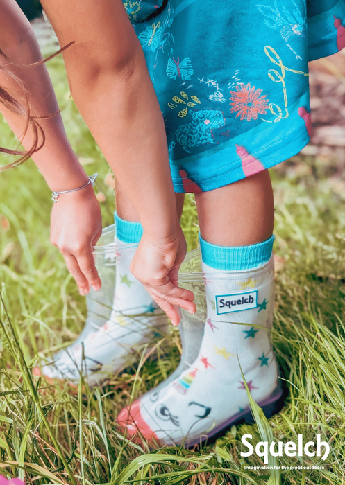 Children's Transparent Wellies