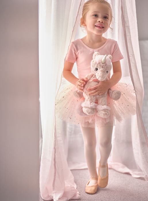 Star Unicorn Ballet Slipper Pink M