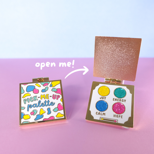 Pick-me-up Enamel Pin