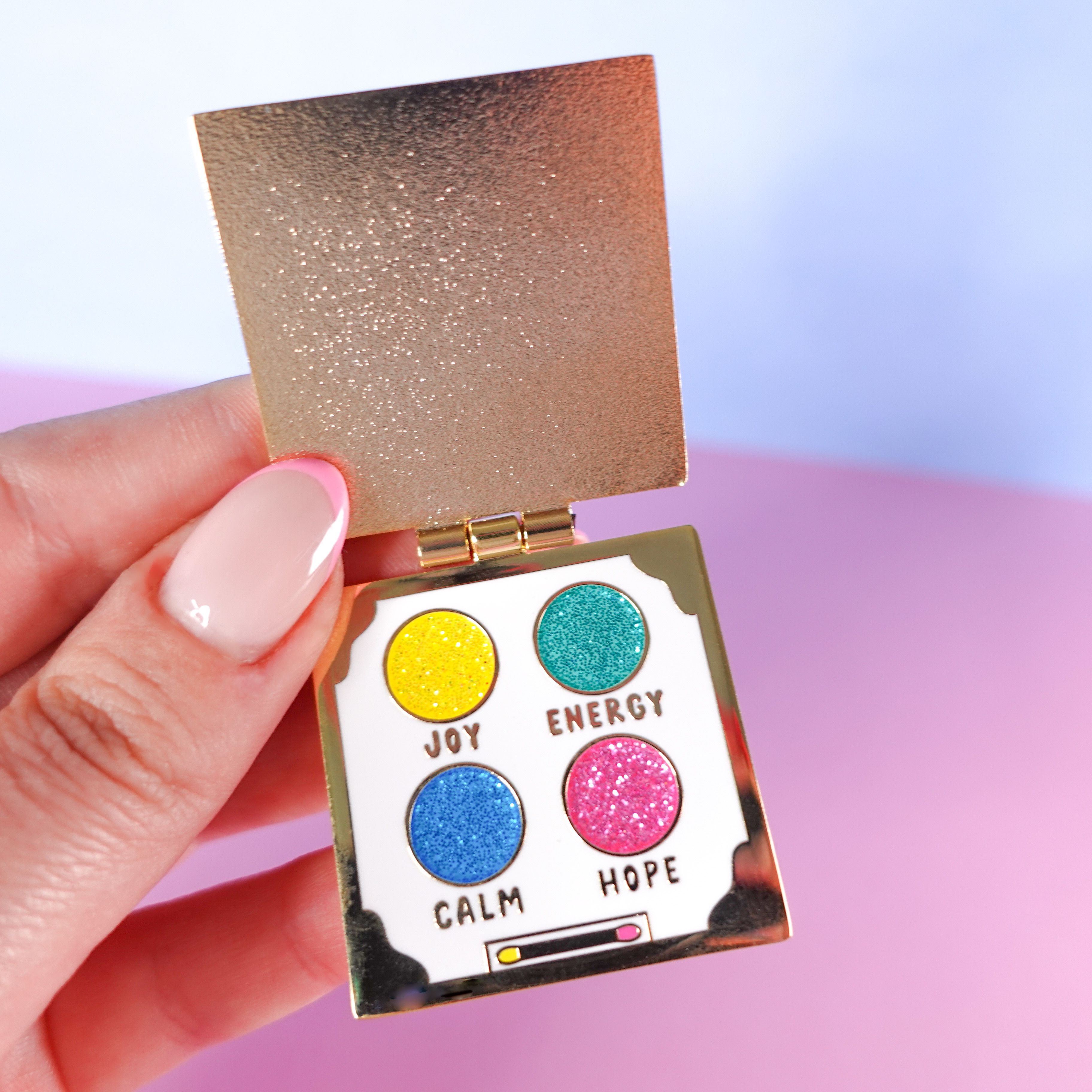 Pick-me-up Enamel Pin
