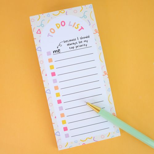 To do list notepad - I'm my top priority