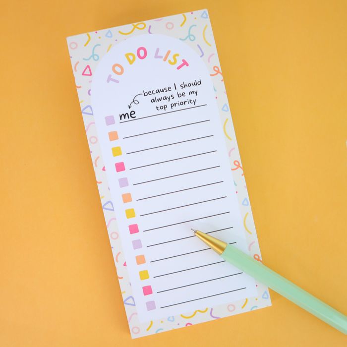 To do list notepad - I'm my top priority