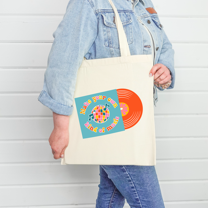 Tote bag - make your own kind of music