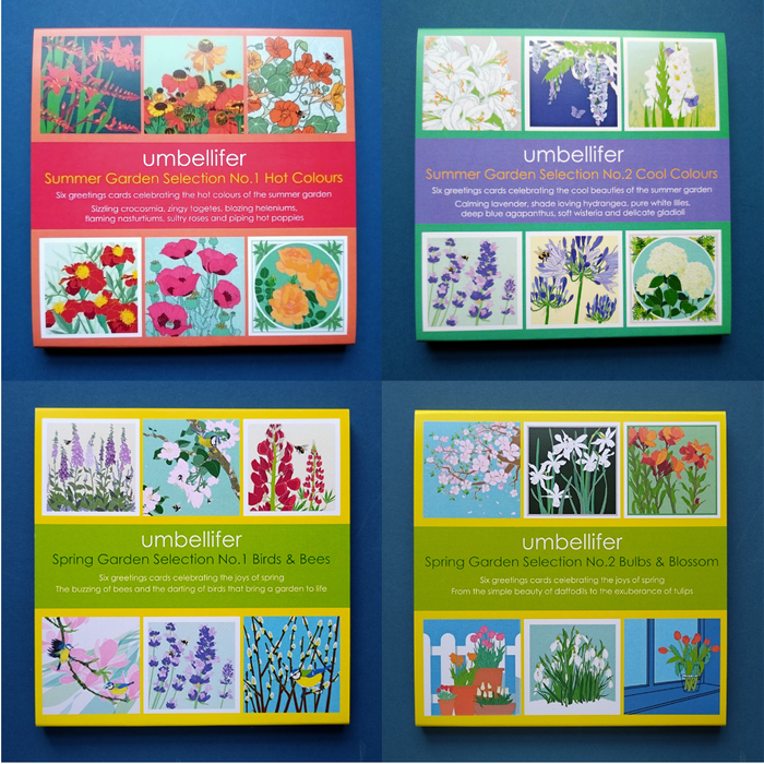 Umbellifer Themed Greetings Card Packs
