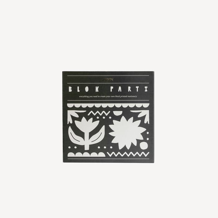 Block Printing Kit - Tulip Print Stationery Set
