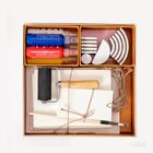 Block Printing Kit - Abstract Print Stationery Set