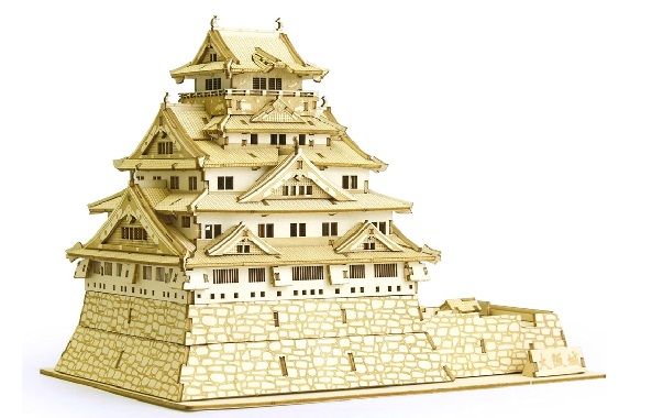 ' wa-gu-mi' Wooden Art 3D Puzzle by Azone