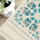 Skulls & Leaves Tiles Art Prints
