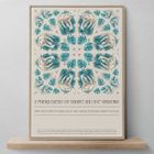 Skulls & Leaves Tiles Art Prints