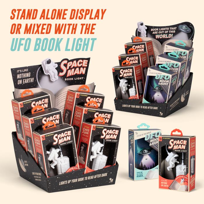 Spaceman/UFO Book Light