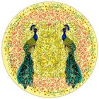 Peacocks and Lemons Placemat (Yellow)
