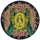 Peacocks and Lemons Placemats (Navy)