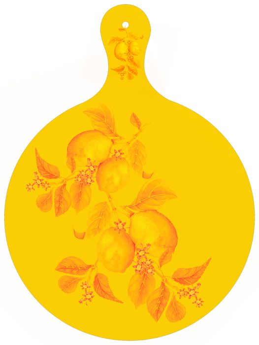 Lemons Cheeseboard (Yellow)