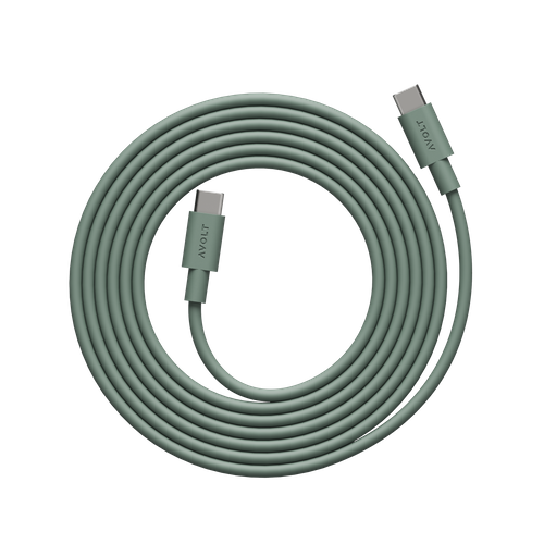 Cable 1 USB-C to USB-C Oak Green