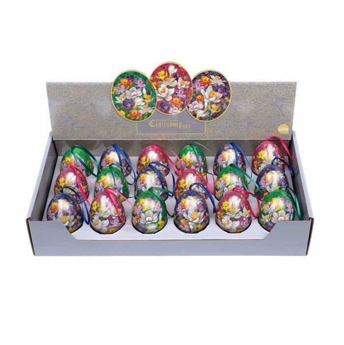 Cloisonne Tin eggs