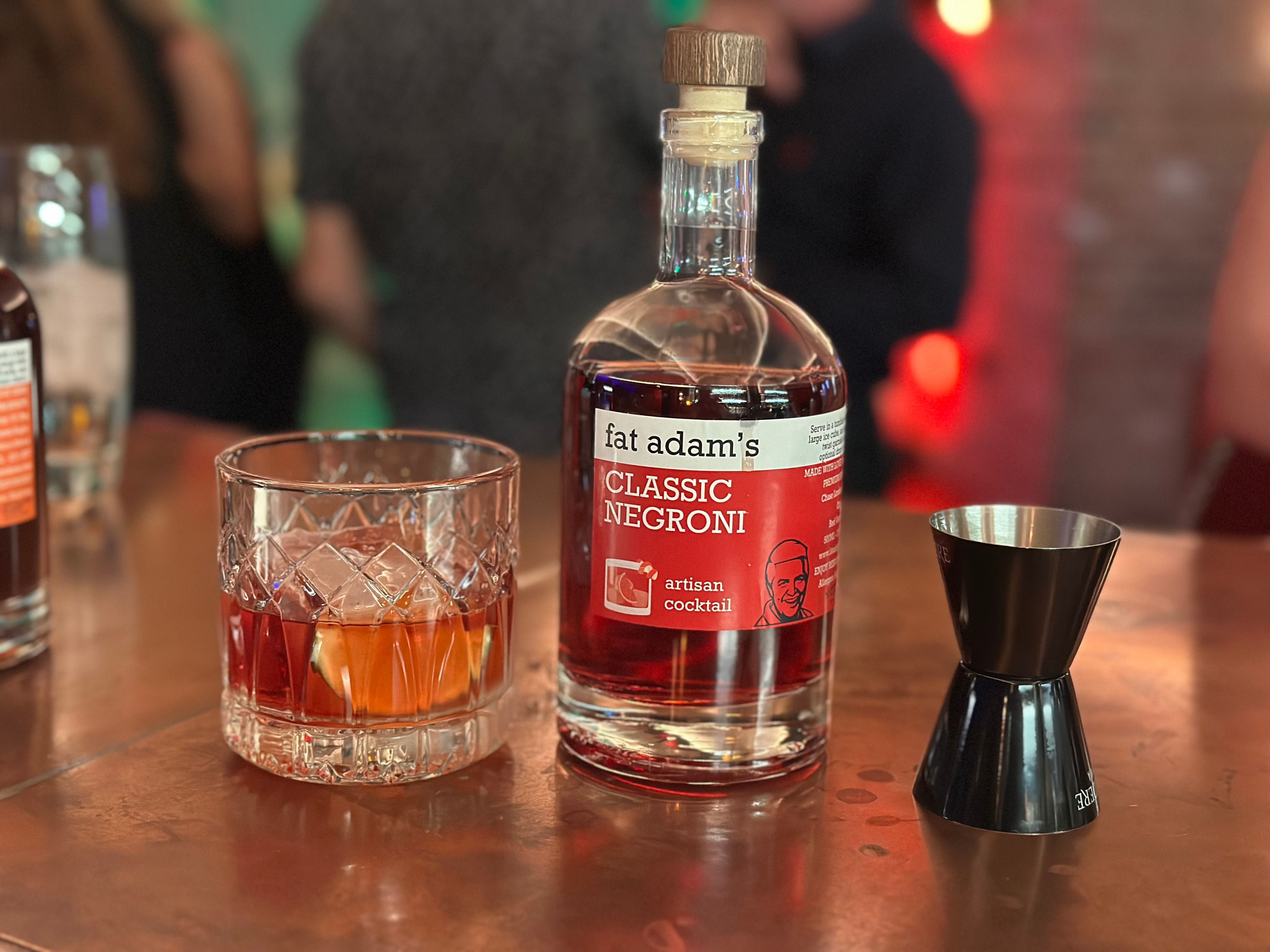 Fat Adam's Classic Negroni 28% ABV