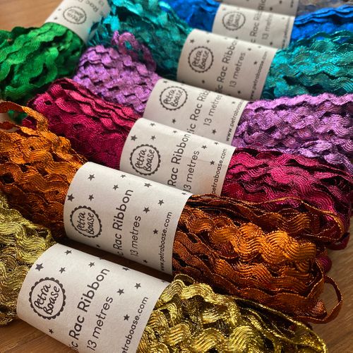 Metallic Ric Rac Ribbons