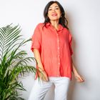 Linen Button Through Shirt