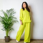 Linen Button Through Shirt