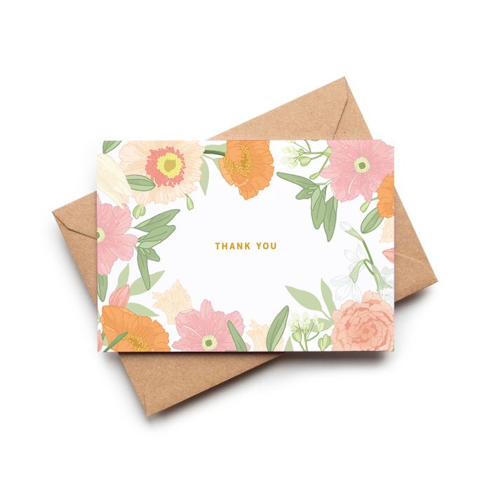 Thank You Greetings Card