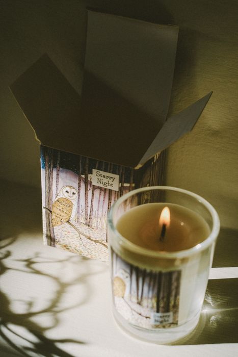 Illustrated Candles, Soap and Reed Diffusers