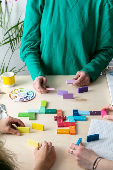 Gradient Dominoes