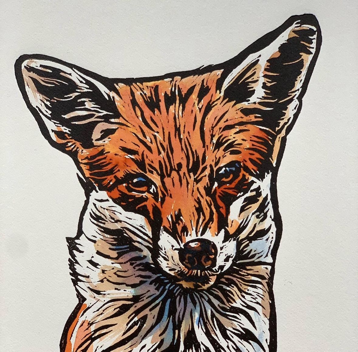 Original Hand coloured Limited Edition Linocuts