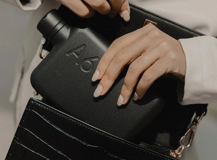 Memobottle | Black Stainless Steel