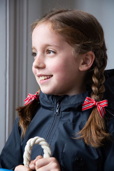 Lauren Bow Pair - Red and Navy