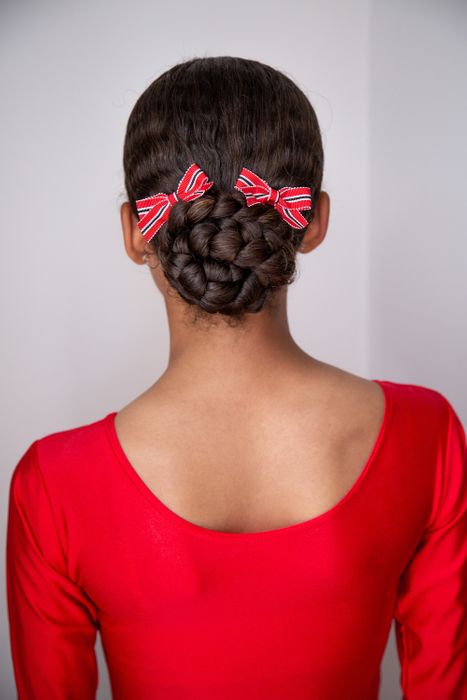 Lauren Bow Pair - Red and Navy