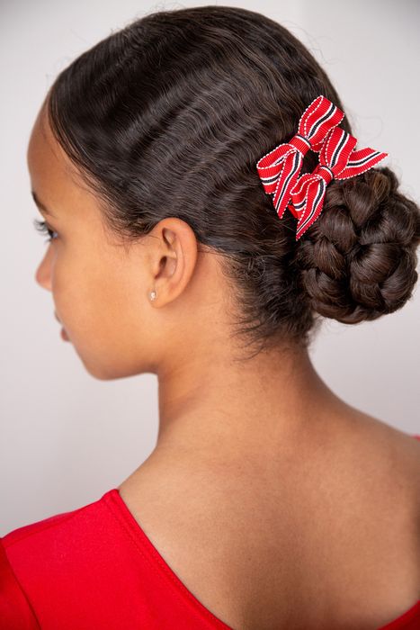 Lauren Bow Pair - Red and Navy