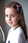 Lauren Bow Pair - Blue, White and Red