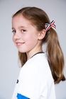 Lauren Bow Pair - Blue, White and Red