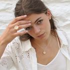 Crystal Pool Sterling Silver Studs
