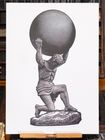 Atlas Letterpress Print - A3