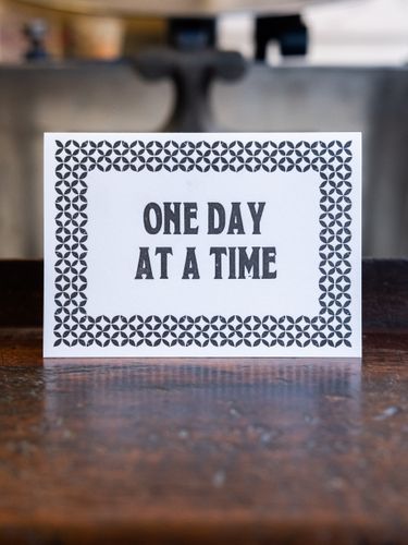 One Day at a Time Card