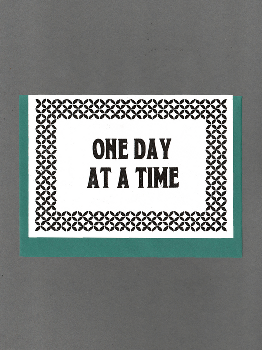 One Day at a Time Card