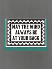 May The Wind Always Be At Your Back Card
