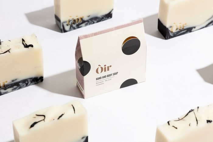Rosemary, ho leaf, geranium hand and body soap