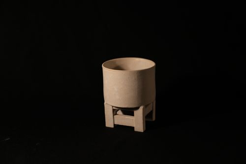 Chair leg whisky cup