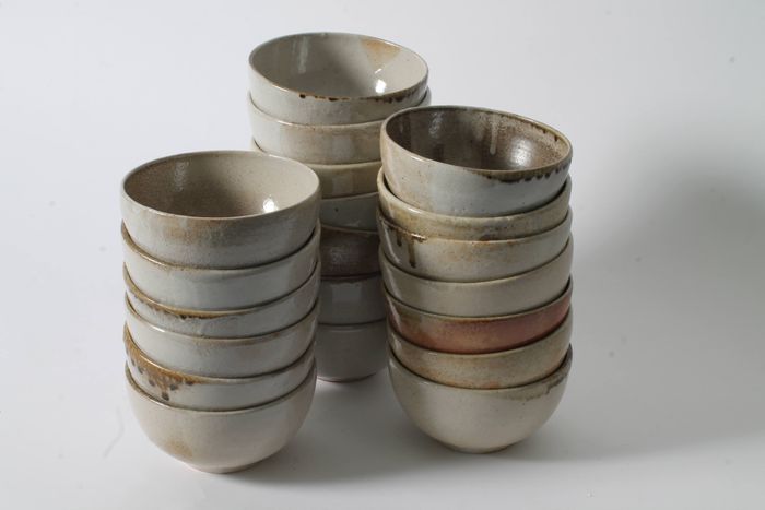 Woodfired stoneware bowls