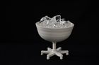 Wheel chair leg ice bowl