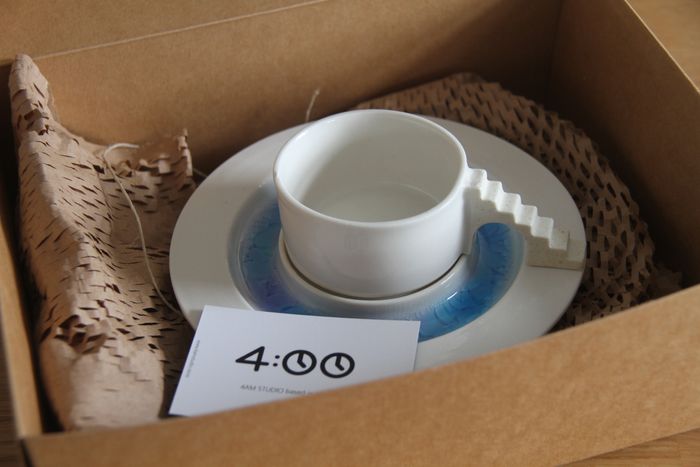 Stair cup set (blue)