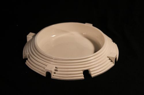 Stair dog bowl