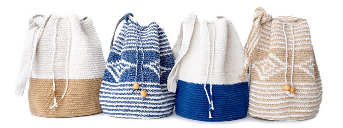 Crochet bags