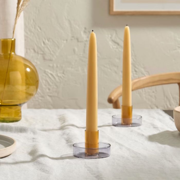 Duo Tone Candle Holder