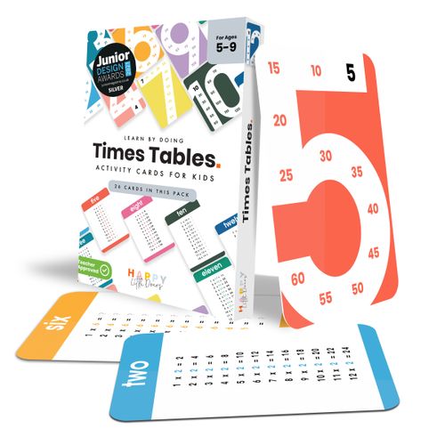 Times Table Activity Flashcards, £12.95