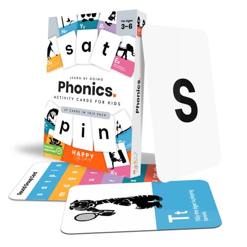 Phonics Activity Flashcards, £19.95
