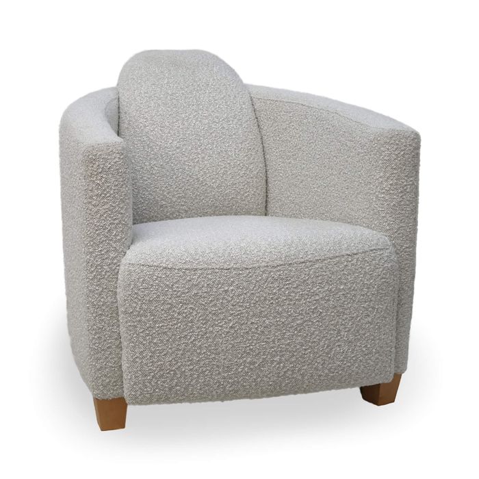 Bouclé Armchair Furniture Shows