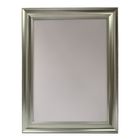 Zoe Budget Brushed Silver Mirror